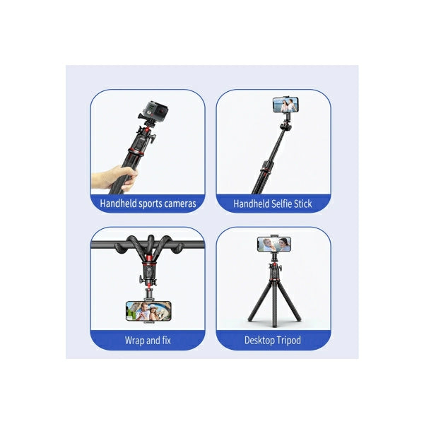 Perche à selfie avec pied tripod