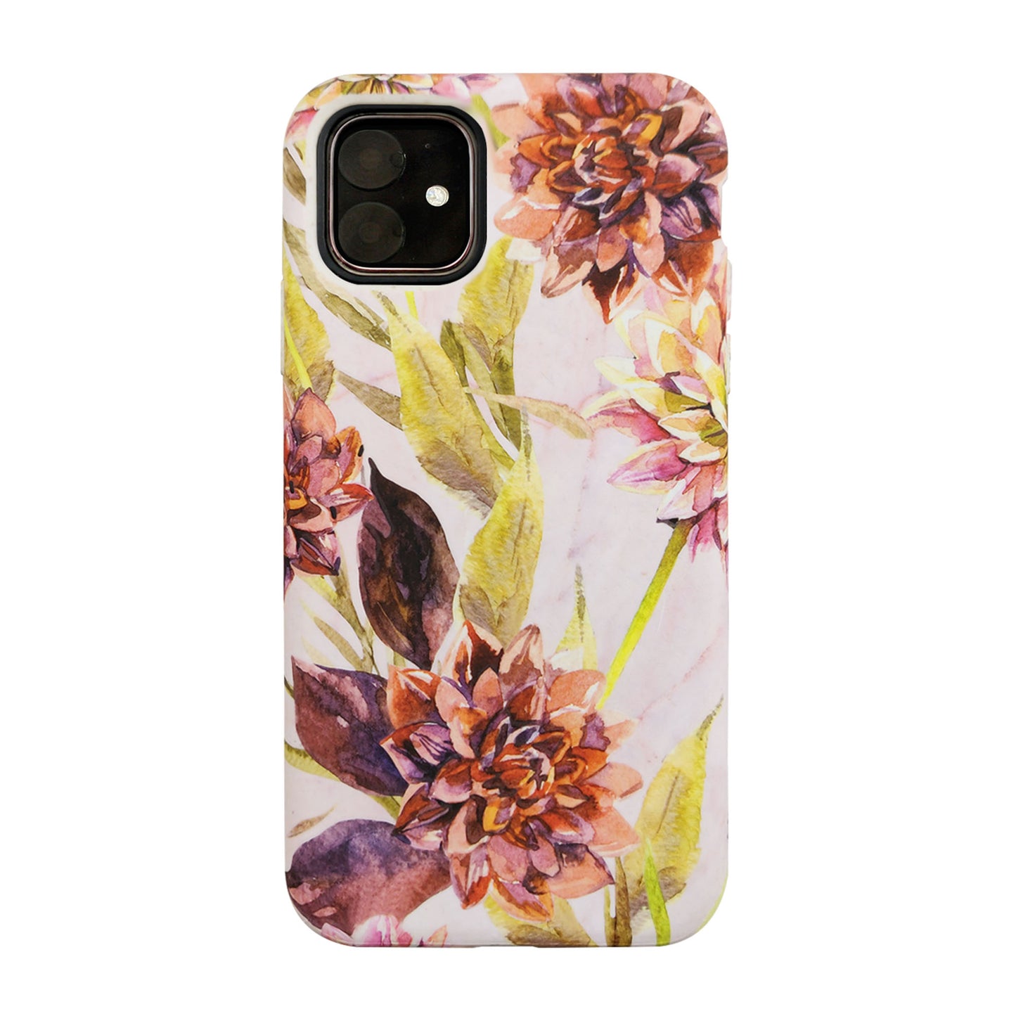 Uunique - Étui de protection Eco-Friendly motif floral pour iPhone 11/XR