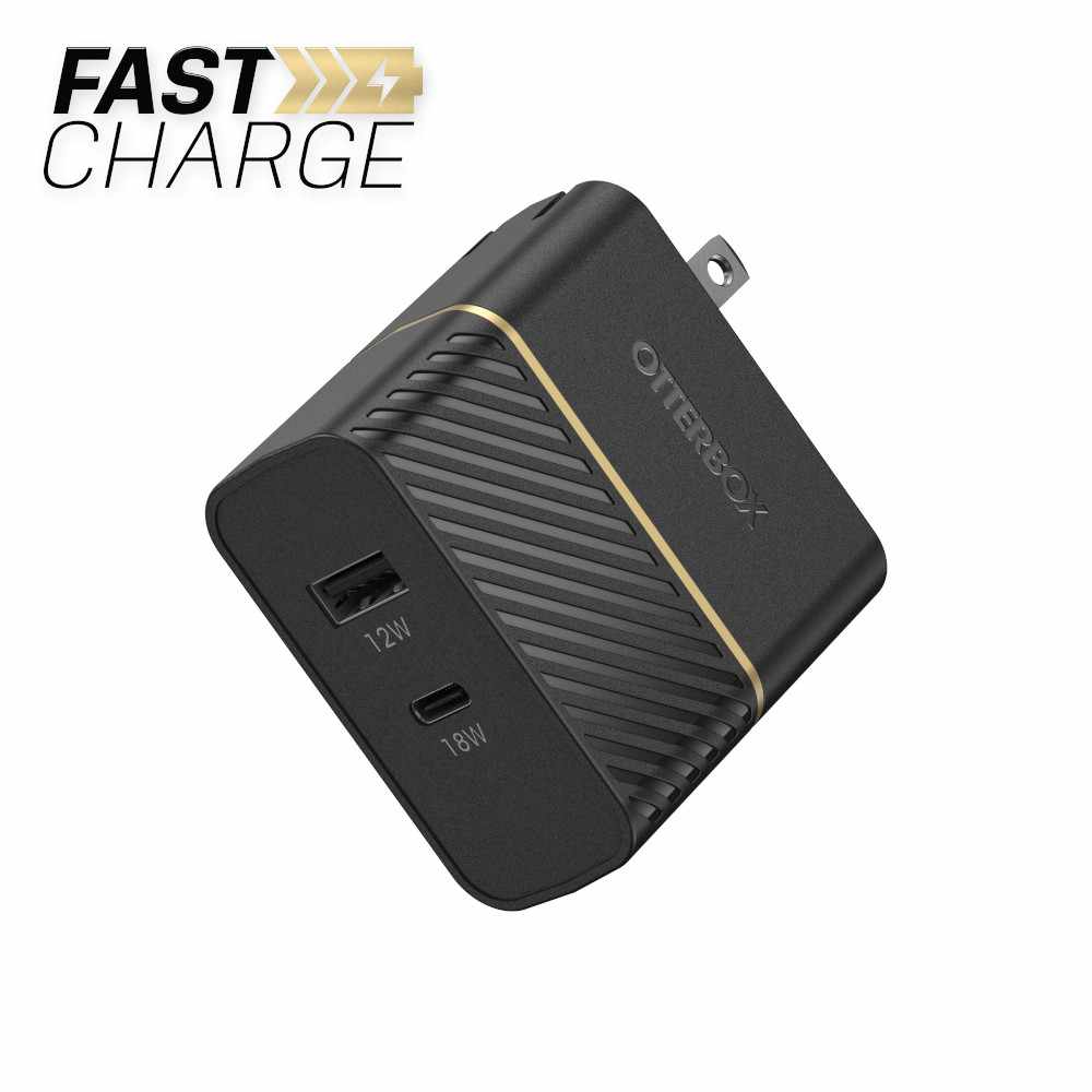 Chargeur Mural Double USB-C et USB-A 30W