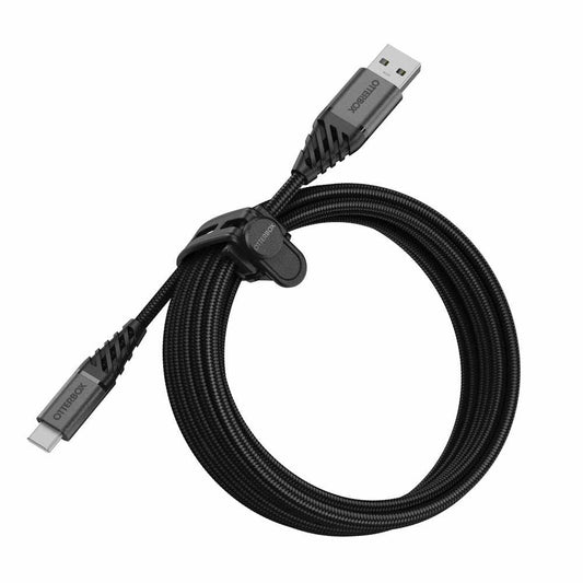 Otterbox - Câble de Charge/Sync USB-C vers USB-A Premium 10 pieds Noir