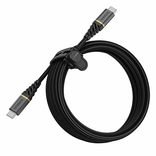 Otterbox - Câble USB-C à USB-C Fast Charge Premium 9.8 pieds Noir