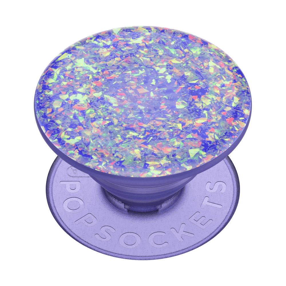 PopSockets - PopGrip Iridiscent Confetti Violet