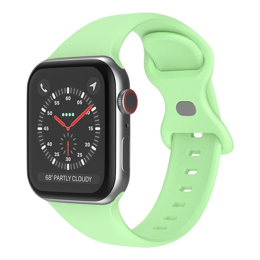 Bracelet Silicone pour Apple Watch 42mm/44mm - Vert