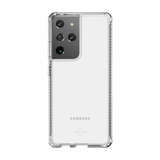 ITSKINS SPECTRUM // CLEAR  - ANTIMICROBIEN Pour Samsung  S21 Ultra 5G
