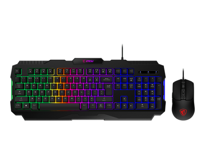 Combo Clavier Souris filaire MSI Forge GK100