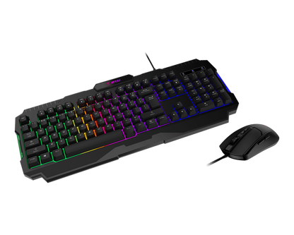 Combo Clavier Souris filaire MSI Forge GK100