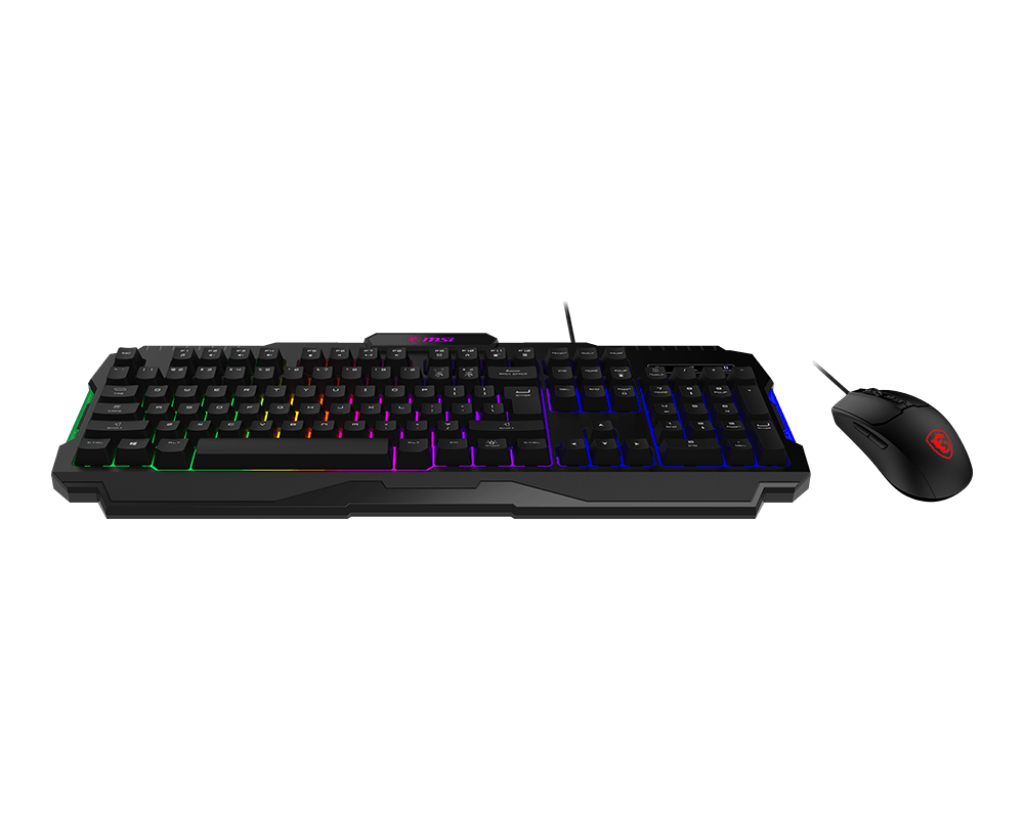 Combo Clavier Souris filaire MSI Forge GK100