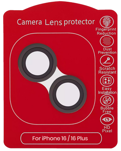 Protecteur de caméra en verre trempé pour iPhone