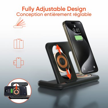 HyperGear - Station de charge sans-fil 4 en 1