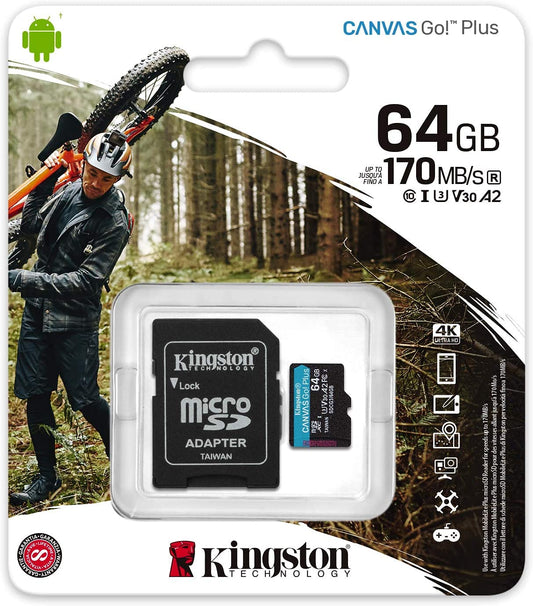 Carte SD Canvas Go! Plus