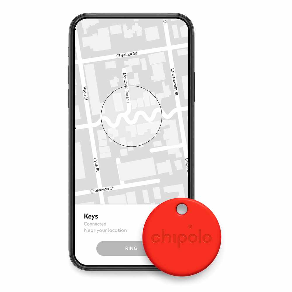 Chipolo One - Localisateur d'objets bluetooth (Rouge)