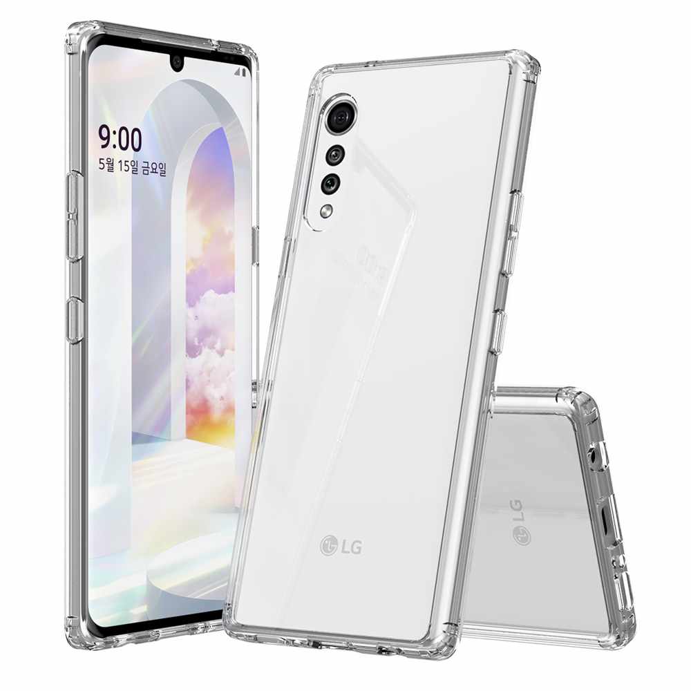 Blu Element - Étui Robuste DropZone Clear pour LG Velvet
