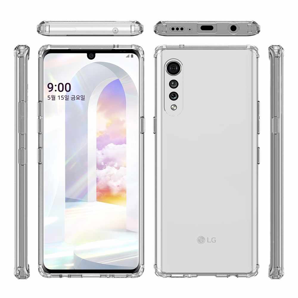 Blu Element - Étui Robuste DropZone Clear pour LG Velvet