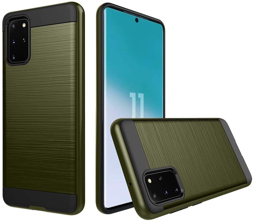 Étui de protection pour iPhone effet métal brossé