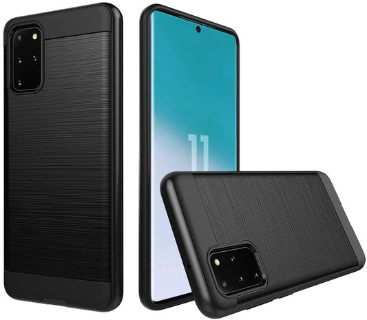 Étui de protection pour LG effet métal brossé