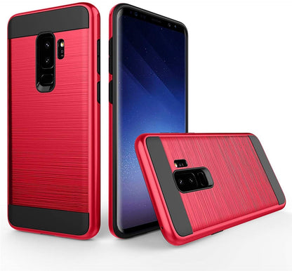 Étui de protection pour Huawei effet métal brossé