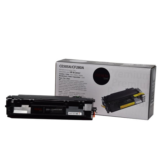 HP CE505A / CF280A / Canon 119 Compatible Premium Tone 2.3K