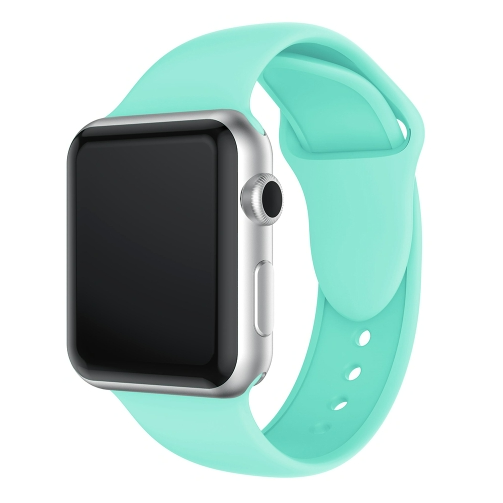 Bracelet Silicone pour Apple Watch - Bleu Aqua