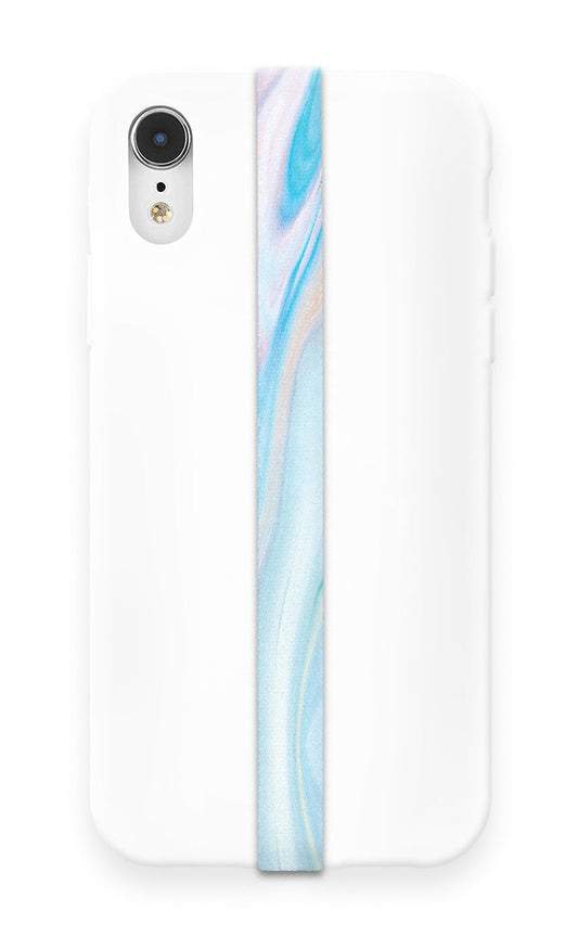 PHONE LOOPS BLUE WATER MARBLE