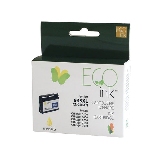 HP 933XL jaune reman. EcoInk