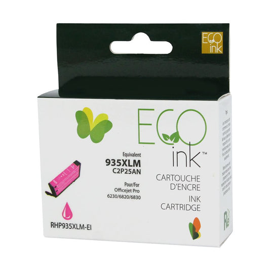 HP 935XL Magenta reman. EcoInk