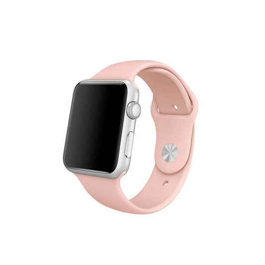 Bracelet Silicone pour Apple Watch 42mm/44mm - Rose