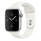 Bracelet Silicone pour Apple Watch 38mm/40mm – Blanc