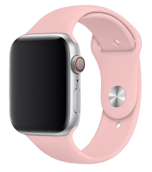 Bracelet Silicone pour Apple Watch 42mm/44mm – Vieux Rose